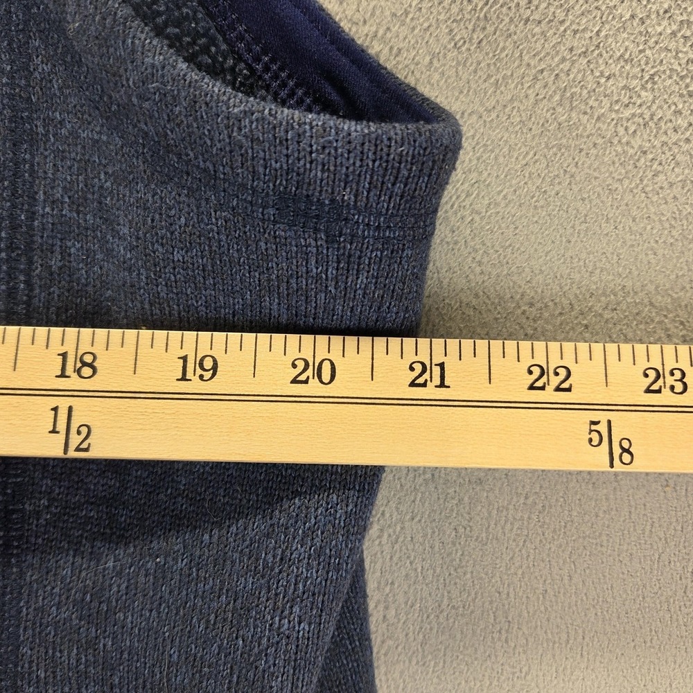 Patagonia Vest Mens Large Blue Better Sweater Fleece Full Zip Pockets Outdoor - Picture 3 of 8